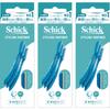 Одноразовые бритвы Schick для лица и бровей L, 3 шт. x 3 набора