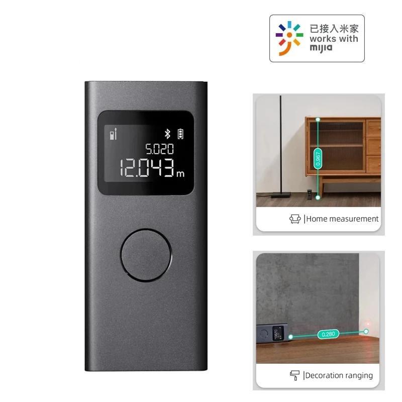 Умный лазерный дальномер Xiaomi Mijia, рулетка, цифровой дальномер, профессиональное хранилище данных, работает для приложения Mijia