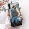 For Samsung Galaxy A90 5G Case SM-A908B Luxury Flowers Butterfly Painted Cover Soft Slim Phone Case For Samsung A90 A 90 5G Bags