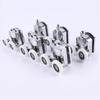 23mm/25mm/27mm Shower Door Rollers Zinc Alloy Double-Wheel Sliding Shower Door Roller Bearing Wheel Runners Replacement