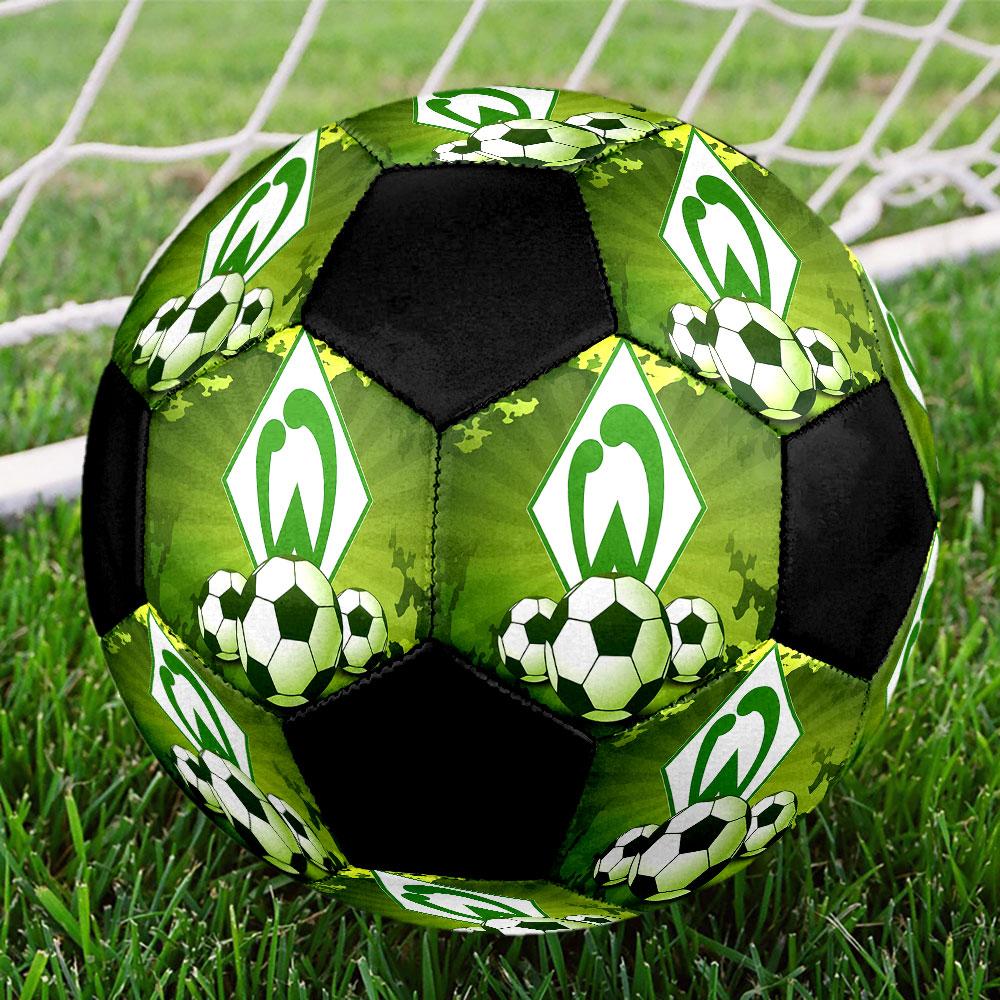 1 шт. Футбольный мяч SV Werder Bremen Размер 5 Мяч для мини-футбола Модный Цветной Игра на заднем дворе - Отличный Подарок для Фанатов Спорта HE118