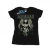 Womens/Ladies Aquaman Scales Cotton T-Shirt