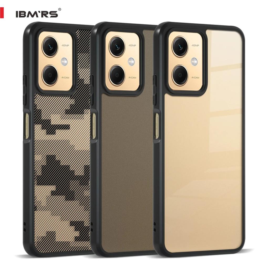 (В комплекте ремешок на запястье)Чехол ibmrs для Xiaomi Note12/12R Pro/POCO X5 5G, прозрачная защитная пленка для телефона с камуфляжным принтом