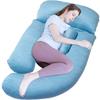 AS AWESLING 152CM Body Pillow for Pregnant Cool Touch Full Body Cool Pregnancy Body Cool Body Pillow for Pregnant Large Size Body Pillow for Men and