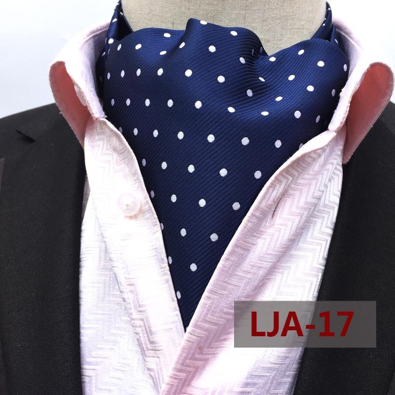 "Men's Paisley Polyester Jacquard Scarf - Gao Mouqiang Style for Trendy Business Attire"