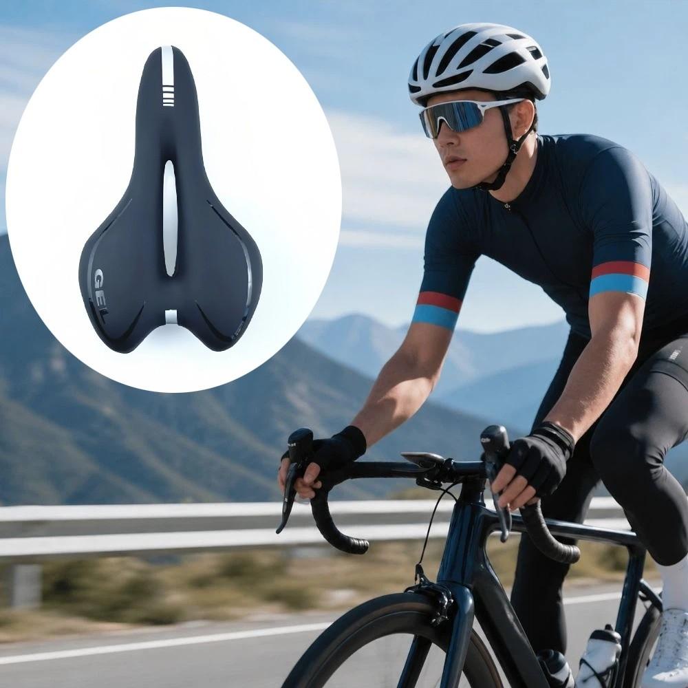 Comfortable Bike Saddle Soft Mountain Bike Seat Saddle New Cycling Saddle  Cycling Accessories