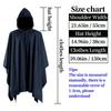 Unisex Medieval Vintage Halloween Cloak Corduroy Cosplay Performance Cloak Stage Costume