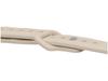 GlacierX Silicone Wave Almond Cream Smartwatch Strap for Apple Watch 38/40/41mm Cream Beige