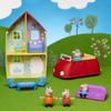 Peppa Pig Coffret maison de Peppa et sa famille, Accessoires amusants inclus, Jouet pour enfant de 3 ans