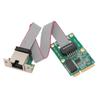 Сетевая карта Mini PCI‑E с погнутым контактом Gigabit Однопортовая Чип I210AT GBE Ethernet RJ45 Карта расширения сети