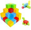 UiDor Magnetic 40 Magnetic 3D Building Christmas Present Puzzle, Blocks, 25mm, Puzzle, Blocks, Birthday,