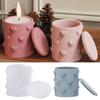 1PC  DIY Epoxy Mold Love Relief Storage Box Silicone Mold Gypsum Scented Candle Cup