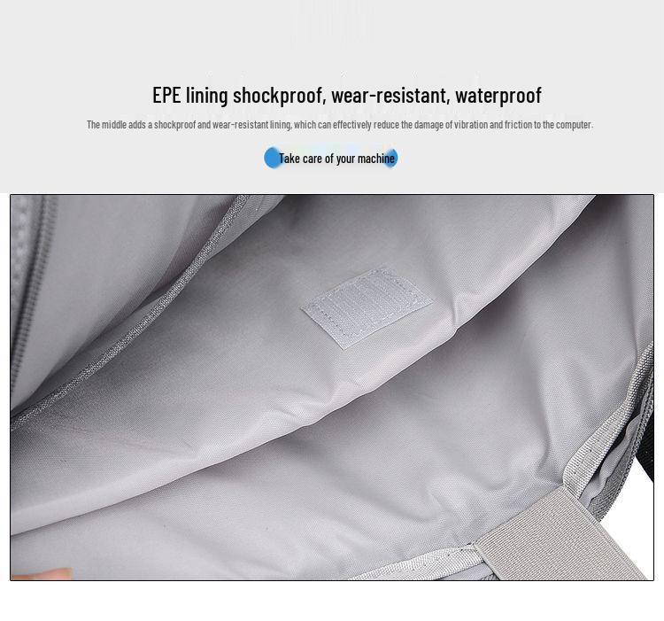 16-дюймовая ручная сумка для ноутбука для Apple, Huawei, Lenovo, Xiaomi, Dell – Дизайн с воздушной подушкой для мужчин и женщин