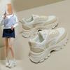 INS корейский стиль платформа папы обувь весна новый уличный Snap студенческие кроссовки для бега увеличивающие рост досуг Qrj07