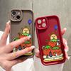 Soft Silicone Square Ladder Printing Pattern Phone Casing Full Cover Camera Shockproof Protection Rubber Case for iPhone Infinix Tecno OnePlus