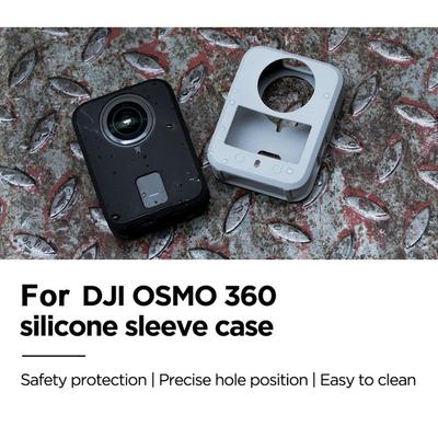 Силиконовый защитный чехол для DJI Osmo 360 Защита от царапин Защитный чехол-накладка для всего корпуса для аксессуаров для камеры DJI Osmo 360