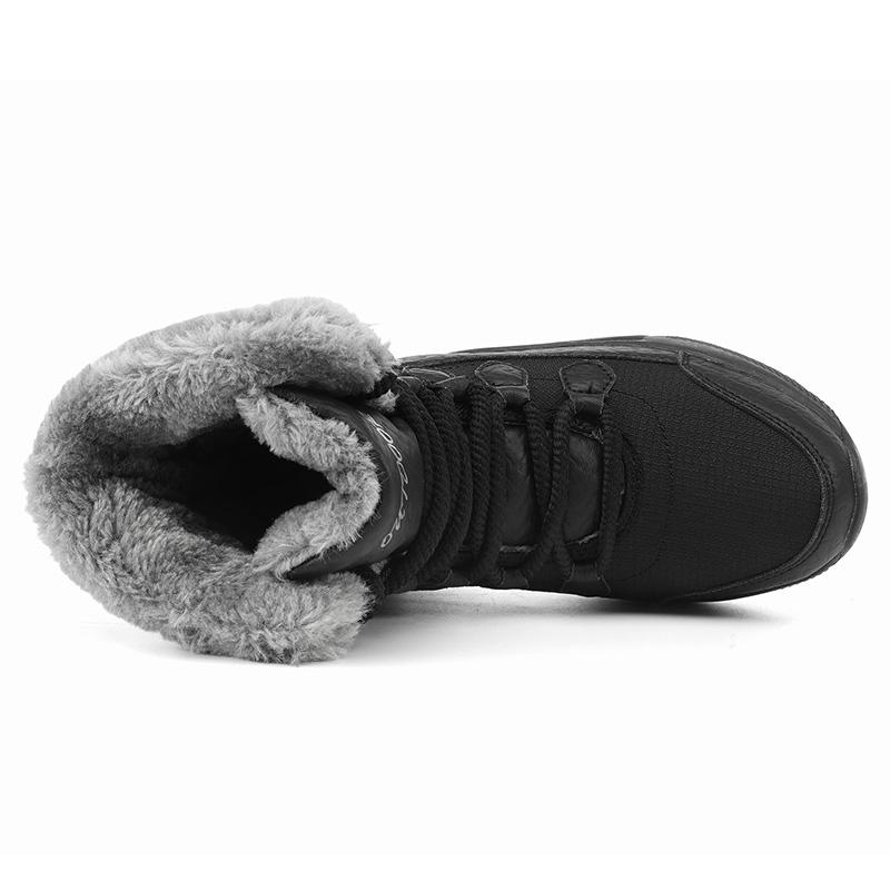 Зимняя женская обувь высокого качества из хлопка с противоскользящим покрытием, размеры 35–42, зимние сапоги, женские зимние ботинки большого размера