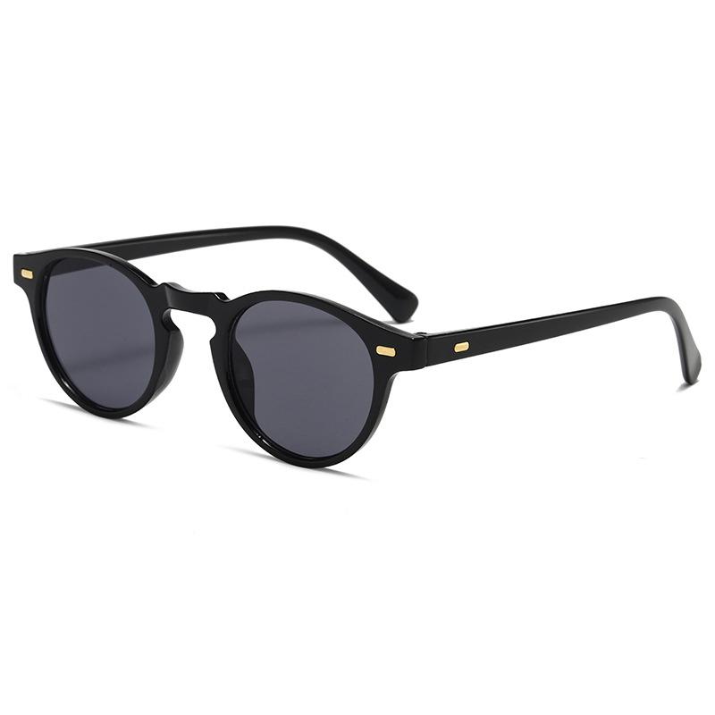 Men Round Sunglasses Men Women Sun Glasses Leopard Frame Women Anti Glare Summer Eyeglasses