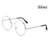 Fashion Classic Metal Anti -Blue Light Glasses Women Men Vintage Round Frame Computer Game Goggles Blue Ray Blocking Eyeglasses