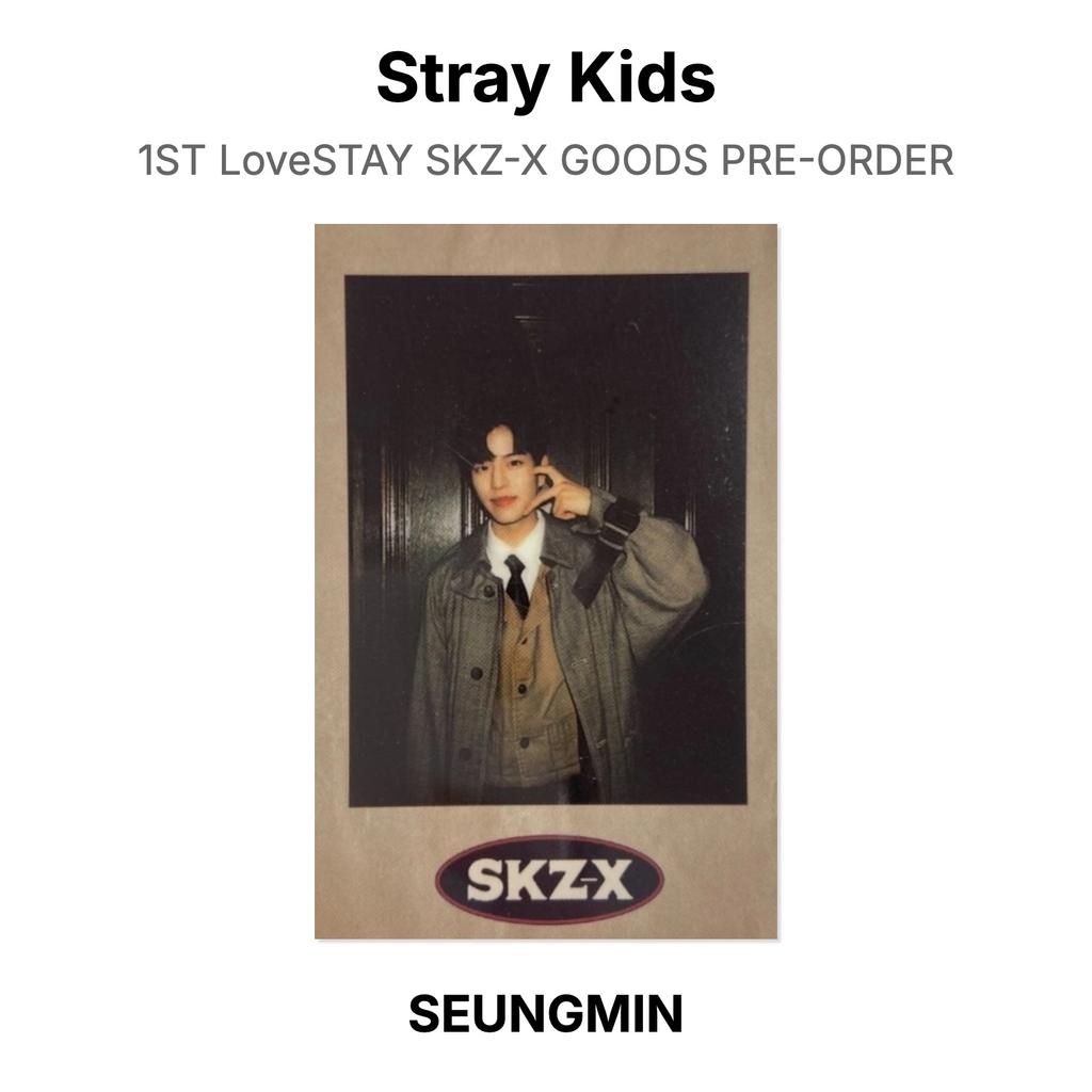Stray Kids 1-й LoveSTAY SKZ-X ТОВАРЫ ПРЕДЗАКАЗ Официальная фотокарточка