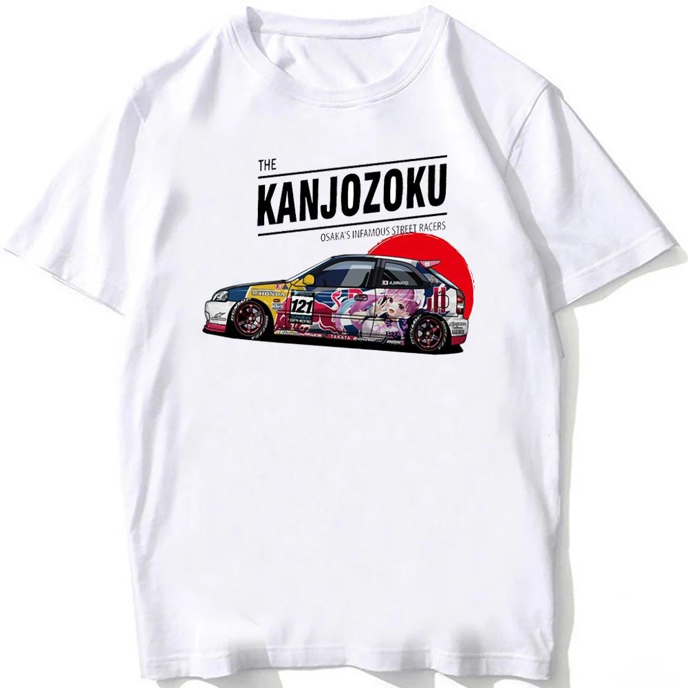 Футболка Civic Type R EG6 Car Legend Новая Летняя Мужская С Коротким Рукавом Винтажная Хип-Хоп Парень Повседневные Футболки Харадзюку JDM Белые Футболки