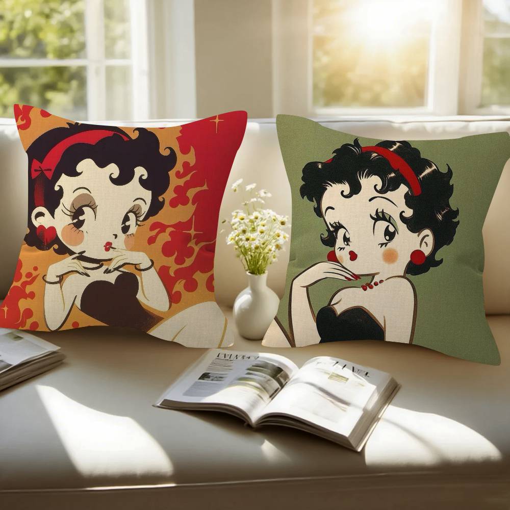 Pillow Anime Pillow Sofa Bed Head Pillow Cover Cushion Cover Fashion ANIME cute BBetty Boop