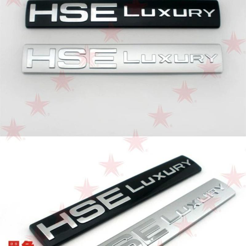 HSE LUXURY Logo Discovery 3 Discovery 4 Range Rover Luxury Limited Edition Modified 3D Stereoscopic Rear Logo