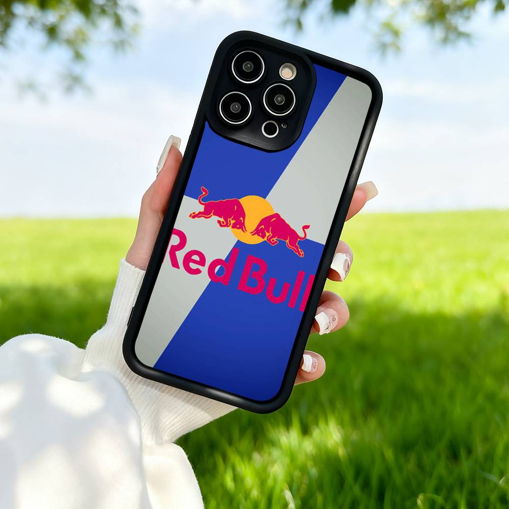 Модный красный логотип B-BullS Чехол-подставка для мыши Для IPhone 17 16 15 14 Max 13 11 12 Pro Mini Plus Ударопрочный Силиконовый