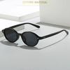Ретро Маленькие Овальные Солнцезащитные Очки Женские Мужские Заклепки Оттенки Модные Очки Роскошные Солнцезащитные Очки Uv400 Женские Eil Homme