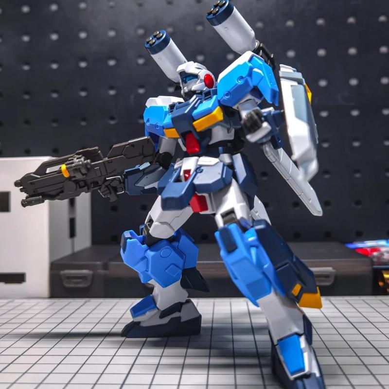 Новый ПБ Ограниченный HG 1/144 RX-81ST G-Line Стандартная Броня Сборная Модель Комплект Фигурки Действия Кукла Пластиковые Игрушки Модель Декоративные Подарки