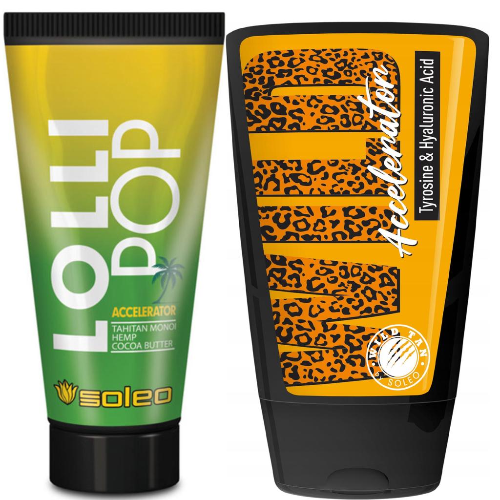 Soleo Lolli Pop + Wild Tan Accelerator Free