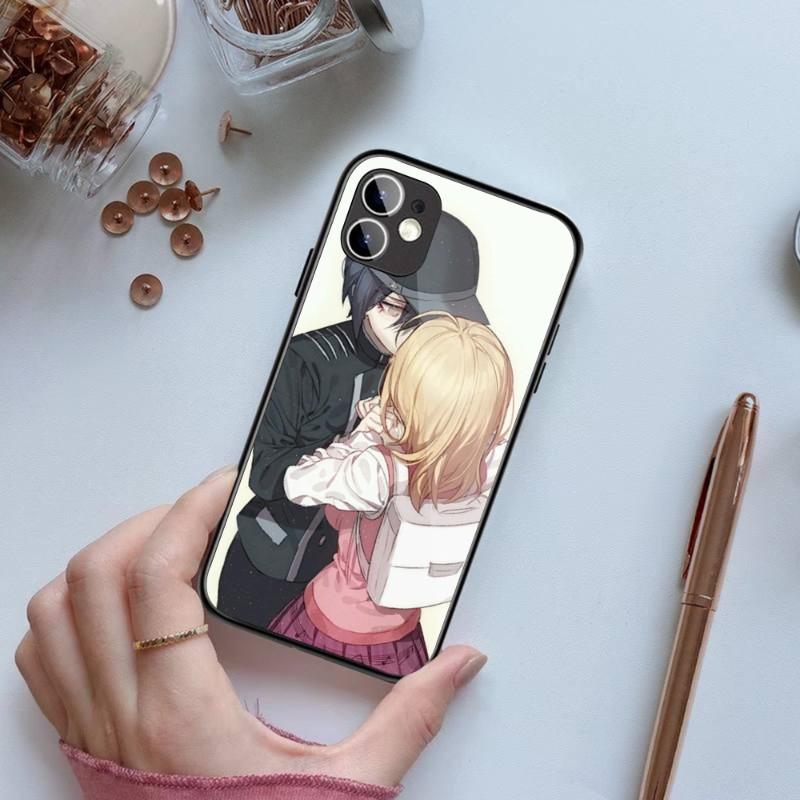 Чехол для телефона Broken Projectile для iPhone 14 13 12 11 XS X 8 7 6 Plus Mini Pro Max SE 2022 Black PC TPU Glass Phone Cover