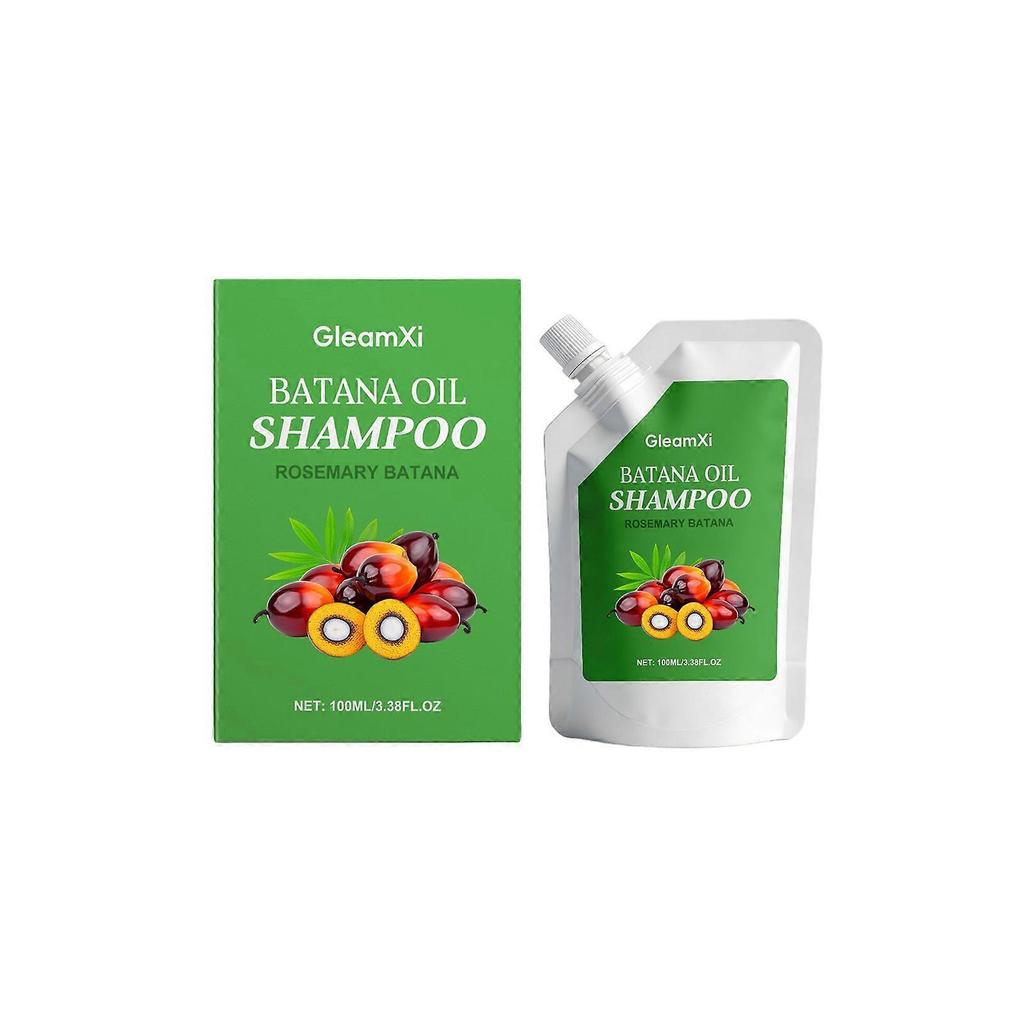 Ограниченное время!!Шампунь Gleamxi с маслом Батани - Увлажняет кожу головы, придает волосам гладкость и объем, Ежедневный аромат, Мягкий шампунь