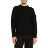 STONE ISLAND Мужской джемпер из овечьей шерсти, черный, 8115568A3-V0029