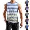 Мужская мода принтованный спортивный повседневный жилет без рукавов