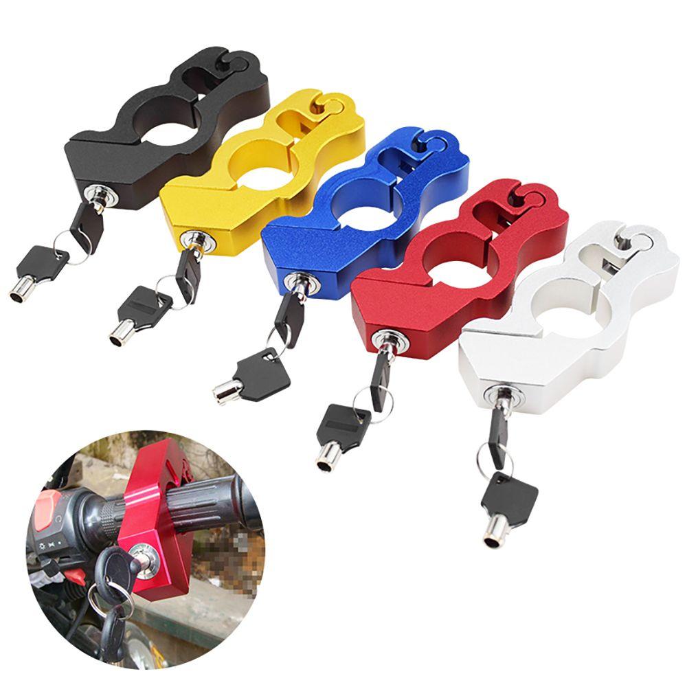 Cycling Equipment Anti Theft Lock Motorcycle Handlebar Lock Handle Solid Lock Safety Locks