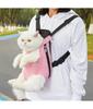 Portable Breathable Cat Bag Pet Travel Tote Bag Backpack For Carrying Pets On Both Shoulders Outdoor Travel Set For Cats And Dog