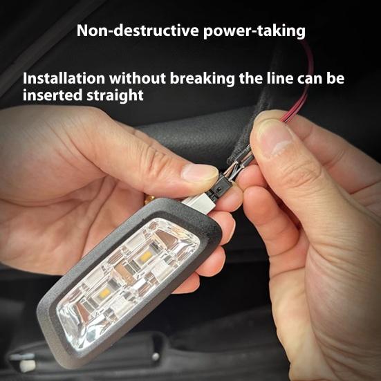 Динамическая плавная полоса освещения багажника автомобиля, универсальная, простая в установке, внутренняя подсветка, автоматический датчик, светодиодная лента для заднего багажника