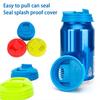 Soda Lid Covers Beverage Can Protector Silicone Can Covers Beer Bottle Cap Tin Can Leak-Proof Cap Soda Coke Cup Accessories