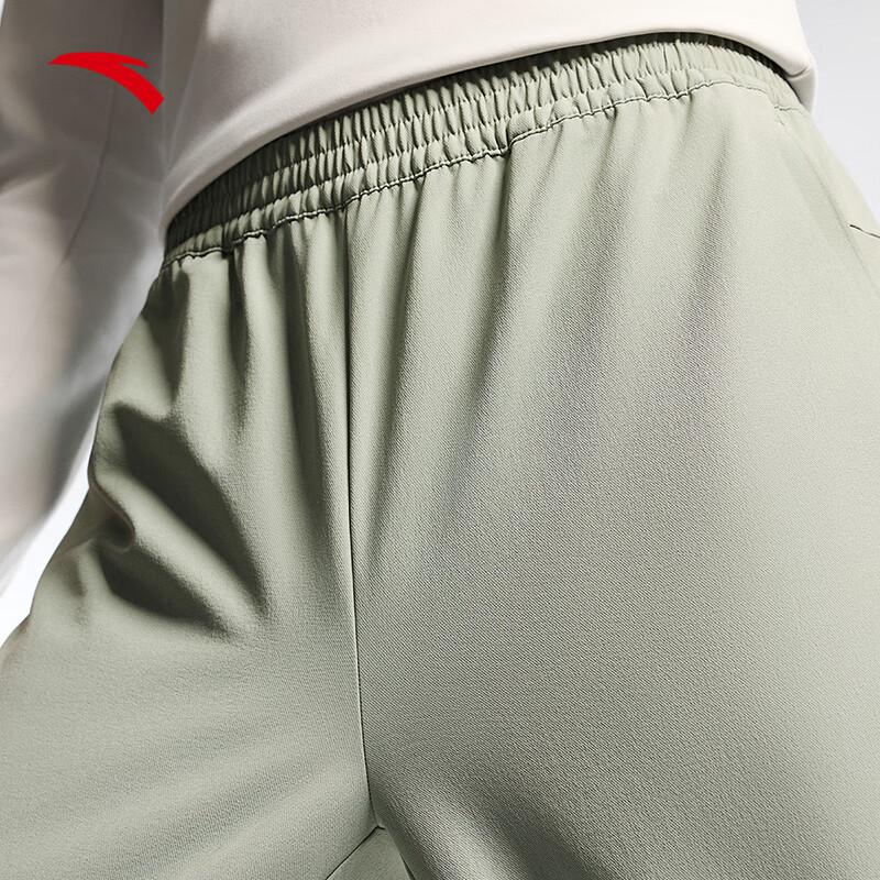 Anta Men's Water-Repellent Elastic Casual Straight-Leg Pants