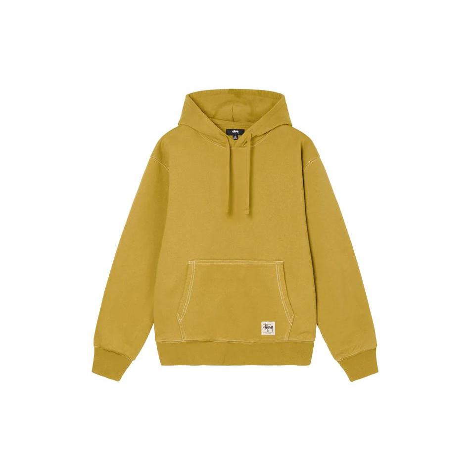 Stussy Худи с контрастной строчкой и этикеткой 118459