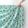 Royal Samt Stoff Polyester Zum Nähen - Motiv Blumen - Rdx2303