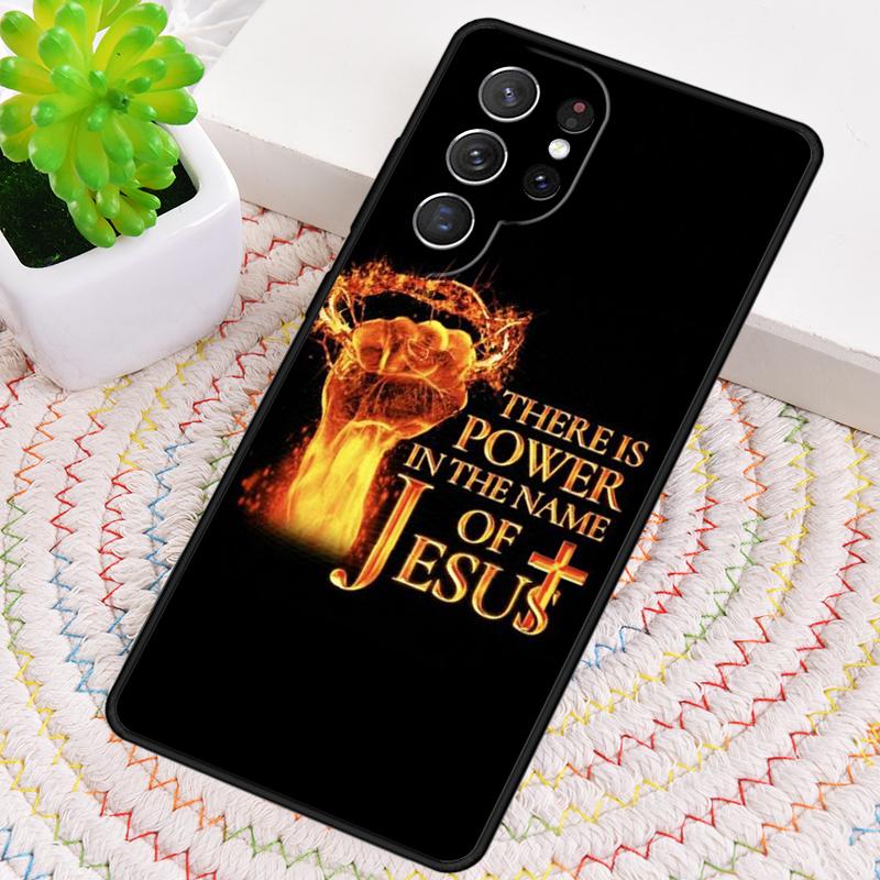 Христианский религиозный чехол для телефона с изображением Иисуса для Samsung Galaxy note 10 pro S26 Ultra S23 S24 FE S25 S21 S22 PLUS ударопрочный чехол