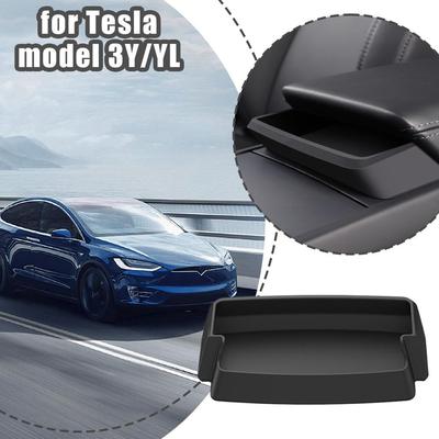 Для Tesla Model 3Y/YL Центральный подлокотник Ящик для хранения Силиконовый Удобный Подходящий Ящик Ящик для хранения Идеальный Подлокотник Сумка W9G1