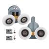 Shower Door Wheels Sliding Glass Door Pulleys Replacement Bearing Rollers Runner Shower Room Cabins Swinging Pulley