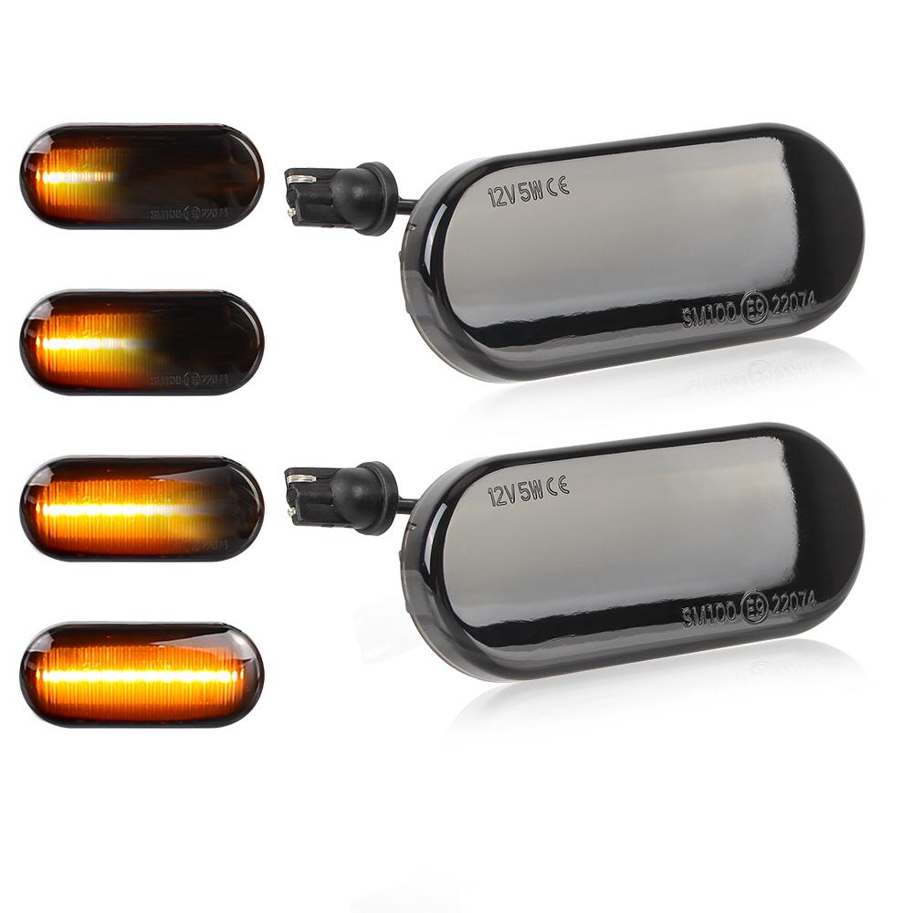 Мигающий индикатор бокового габарита для Volkswagen VW Golf Bora Passat Paul T5 Sharan Shar an 2 шт. светодиодный динамический указатель поворота Автомобильный светильник Автомобильные аксессуары