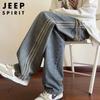 JEEP SPIRIT Men's Straight Loose Fit Jeans