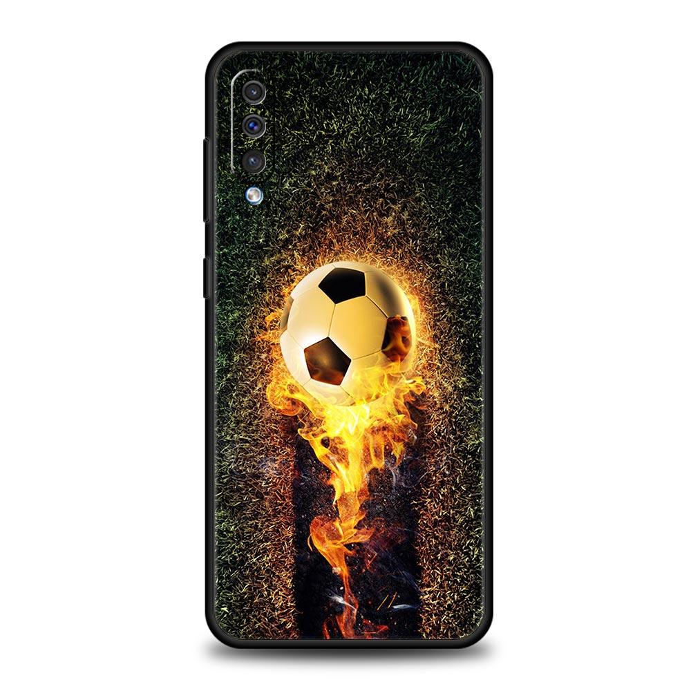 Чехол для телефона с футбольным мячом и футбольным полем для Samsung Galaxy A12 A32 A50 A70 A20E A20S A10S A22 A30 A40 A42 A52 5G A02S A04s