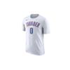 Футболка Russell Westbrook #0 Thunder Limited Edition Мужские топы белые 870797-100