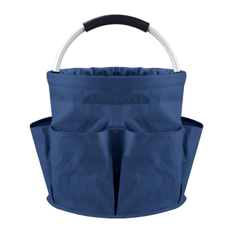 [PLUM]17L Portable Garden Tool Storage Basket Large Capacity Multiple Pocket Folding Basket Outdoor Picnic Hand Basket Beach Bag